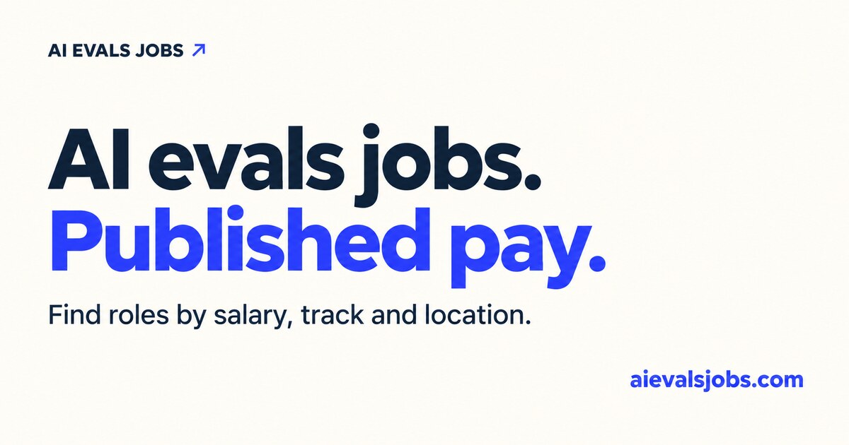 AI Evaluation & Benchmark Jobs — page 2 | AI Evals Jobs